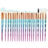 Travel Bling Gradient Custom Vegan Kit De Maquillaje Makeup Brushes Logo Set