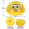 Huiye amazon hot sell  electric Light Rotate with Shower Pool baby spray water toys