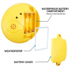 Huiye amazon hot sell  electric Light Rotate with Shower Pool baby spray water toys
