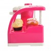 Huiye  Baby Pretend Kitchen Play Set Toys Dessert Table Coffee Shop Light Coffee Machine Pretend Play Set Toys For Kids