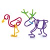 Huiye STEM create magic twiser blocks flexible plastic round rod puzzle toys kids building blocks