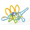 Huiye 2020 STEM Bendable Building Blocks Plastic Stick Building Blocks Construction Toy For Kids