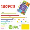 Huiye 2020 Twister Rod Blocks Building Toys Plastic Building Blocks DIY Educational Toys