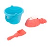 Huiye 2020 funny beach toys bucket cute sand toys water paly set for kids with 6pcs