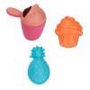 Huiye safety materials outdoor toys summer friendly beach sand toys bucket set for kids 10PCS