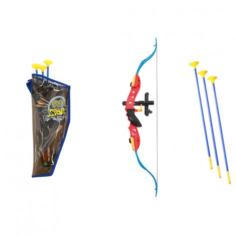Huiye 2020 Hight quality plastic toys for kids bow and arrow archery set for game