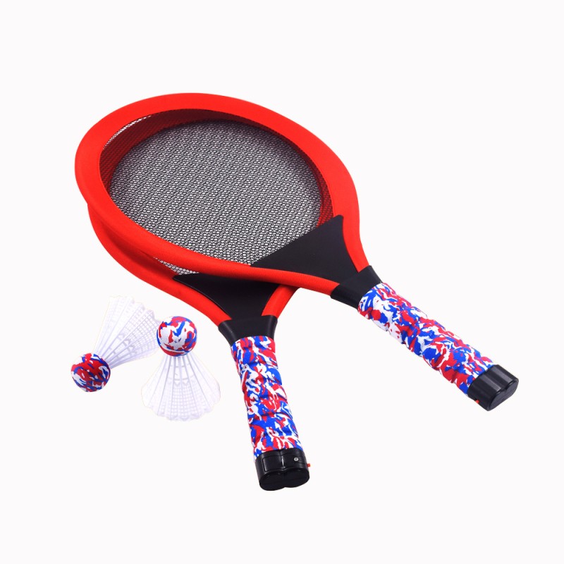 Huiye 2020 out door toys kids sport toys badminton racket set with lights