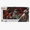 Huiye 2020 Funny Plastic Safety Colorful Dinosaur Toys Set Model Promotional for kids