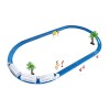 Huiye  Educational DIY Plastic Toy Train Track toy electric Train Railway Toy For Kids