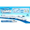 Huiye  Educational DIY Plastic Toy Train Track toy electric Train Railway Toy For Kids
