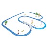 Huiye  Kids electric rail car toy magical Rail Car Toy Train Play Set Race Track Toys for Children