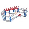 Huiye  DIY Battery Operated Railway Car Toy RC Race Track Set With Car For Kids