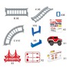 Huiye  DIY Battery Operated Railway Car Toy RC Race Track Set With Car For Kids