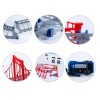 Huiye  DIY Battery Operated Railway Car Toy RC Race Track Set With Car For Kids