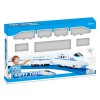 Huiye  Educational DIY Children Electric Toy Car Rail Train Track  Electric Car Toys