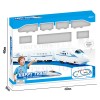 Huiye  2020 DIY Funny City Train Toys Electric Train Toys Set Train toys RC For Kids