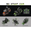 Amazon Hot Sale 2.4G Motorcycle Jouet RC Stunt Car toy 360 Degree Rotation Running toy Vehicle For boys