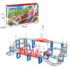 Huiye 2020  Good Selling Design Colorful DIY Children Electric Toy Car Track Toys Electric Rail Car For Kids