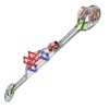 Huiye Hot Selling DIY Assembly Indoor Slot Electric Railway Plastic B/O Race Car Tracks High Quality Electric Rail Car Toys