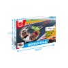 Huiye Hot Selling DIY Assembly Indoor Slot Electric Railway Plastic B/O Race Car Tracks High Quality Electric Rail Car Toys
