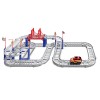 Huiye 2020  Best Selling Design Colorful DIY Track Toys Electric Rail Car For Kids With Car