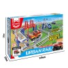 Huiye 2020  Best Selling Design Colorful DIY Track Toys Electric Rail Car For Kids With Car