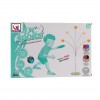 Huiye 2020 indoor and outdoor toys kids ping pong paddle set table tennis racket trainer