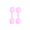 Shantou Huiye sport game toys kids plastic dumbbell set for kids
