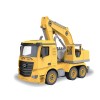 Huiye 2020 Funny Construction DIY Assemble Toys Learning Games DIY Truck Assembly Toys with Music &amp; light
