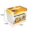 Huiye 2020 Funny Construction DIY Assemble Toys Learning Games DIY Truck Assembly Toys with Music &amp; light
