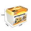 Huiye Kids Funny Educational Construction Diy Assemble Toys Learning Games Diy Truck Assembly Toys