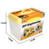 Huiye Kids Funny Educational Construction Diy Assemble Toys,Learning Games Diy Truck Assembly Toys