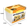 Huiye Educational Diy Kit Assembly Construction Truck Toys Set Learning Games vehicles Assembly Truck Toys