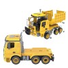 Huiye 2020 Early Education Plastic Assembly Car Truck Custom Diy Toy DIY Assemble Truck Dumper Car