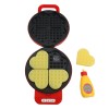 Huiye cozinha infantil food play Waffle make kitchen play set kids pretend toys for girls