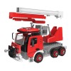 Huiye DIY Children Plastic Assembly Remote Control Vehicle Assemble Toy Truck With Music and Light Remote Control Truck