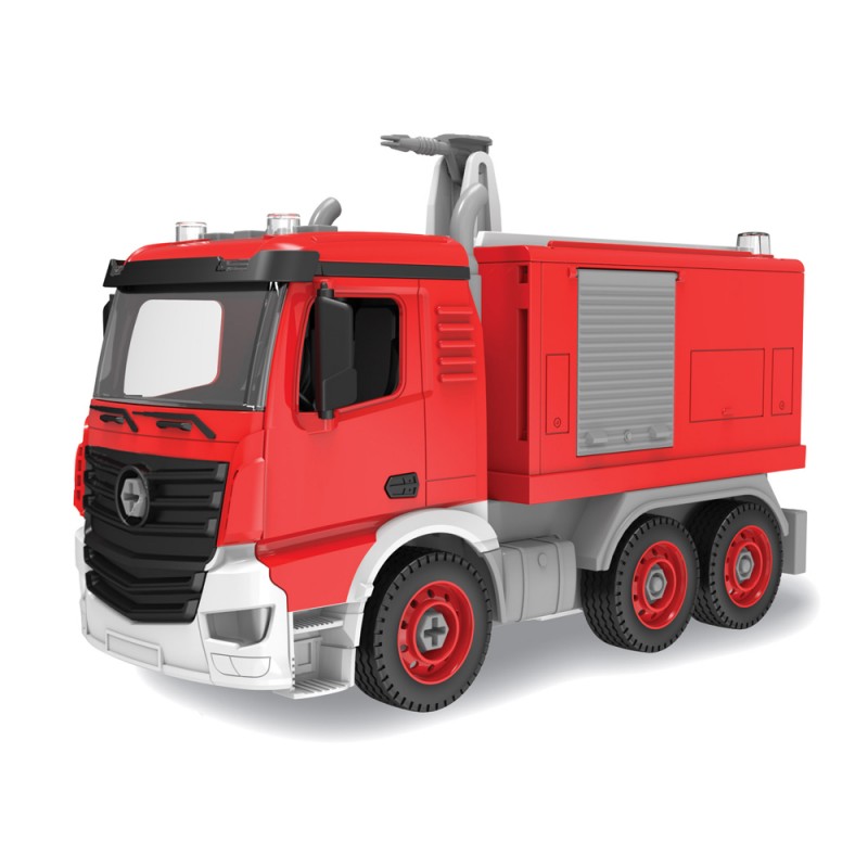 Huiye Disassembly Truck Remote Control Toy Engineering Education Building DIY RC Toy Car  assemble Vehicle Toy