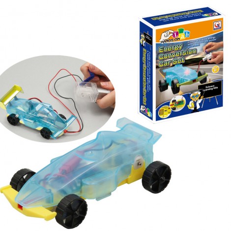 Huiye steam toys amazon Electric energy conversion car STEM toys science DIY electric car kids science kit