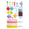 Huiye cocina de juguete Amazon Kids Plastic Pretend Play Kitchen Set Kitchen Set kitchen faucet with side sprayer
