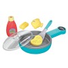 Huiye pretend play kitchen set kids toys baby cooking kitchen set toy plastic toy food set with light juguetes para ninos