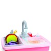 Huiye cozinha infantil  Electric Plastic  Amazon Kids Plastic Pretend Play Kitchen Set Wash Dishes kitchen play set kids