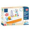 Huiye Cocina De Juguete Dish Wash Sink Pretend Play Set Electric Wash Up With Running Water Kitchen Sink Toys