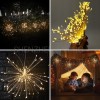 Wedding Decoration USB Power Hanging Starburst String Lighting With Remote Control Fairy Twinkle Lights