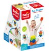 Huiye early learning toys for kids educational montessori rainbow stack up baby building toys blocks plastic stack toy