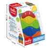 Huiye early learning toys for kids educational montessori rainbow stack up baby building toys blocks plastic stack toy