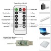 Outside Hanging Starburst Lighting USB Power Warm White Christmas Decorative String Light With Remote Control