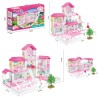 Huiye 2020 Dream house DIY dollhouse miniature house  beauty doll sweet girl doll with house toy christmas gift for sale