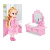 Huiye 2020 Pretend Play Toys Model villa Plastic Dream house girl toy princess house set DIY doll house kit toys for girls