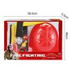 Huiye 6pcs Fireman Toy Set Pretend School Play Set fireman costume for kid