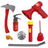 Huiye 8pcs Fire Fighting Toys kids Firefighter role play toy Fire Helmets for children Juguetes